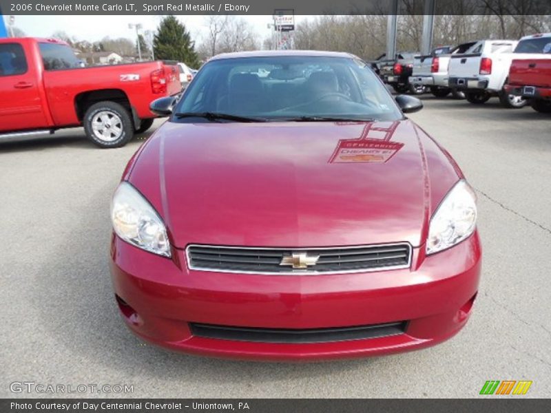 Sport Red Metallic / Ebony 2006 Chevrolet Monte Carlo LT
