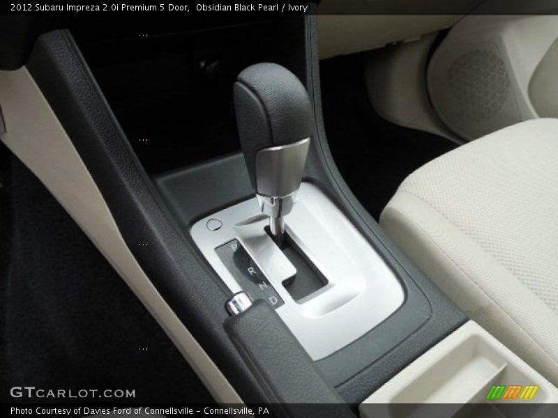 Obsidian Black Pearl / Ivory 2012 Subaru Impreza 2.0i Premium 5 Door