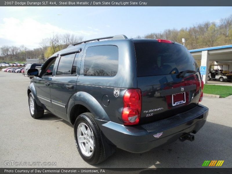 Steel Blue Metallic / Dark Slate Gray/Light Slate Gray 2007 Dodge Durango SLT 4x4