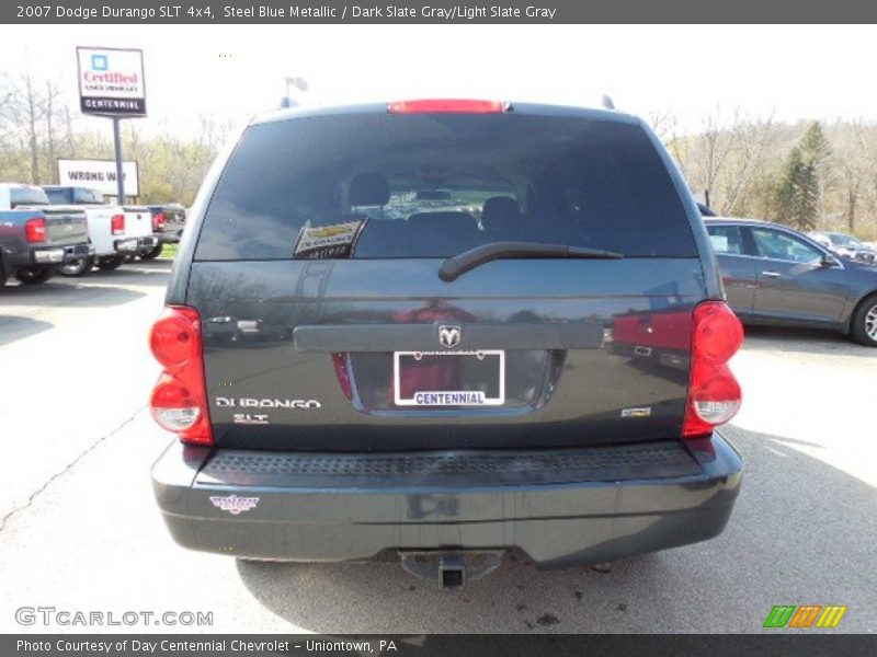 Steel Blue Metallic / Dark Slate Gray/Light Slate Gray 2007 Dodge Durango SLT 4x4