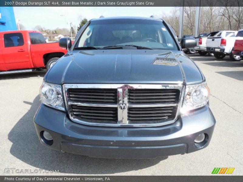 Steel Blue Metallic / Dark Slate Gray/Light Slate Gray 2007 Dodge Durango SLT 4x4