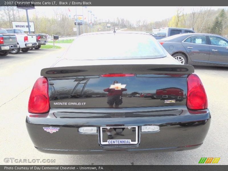 Black / Ebony Black 2007 Chevrolet Monte Carlo LT