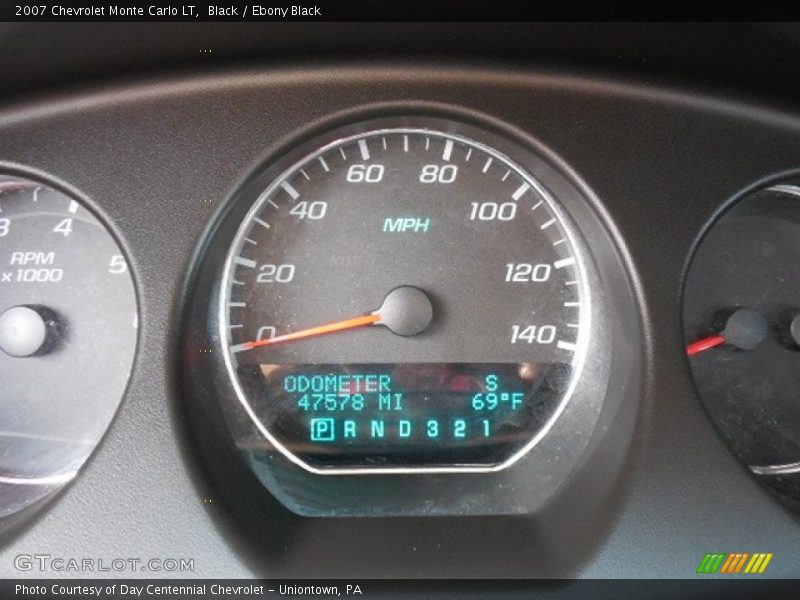 Black / Ebony Black 2007 Chevrolet Monte Carlo LT
