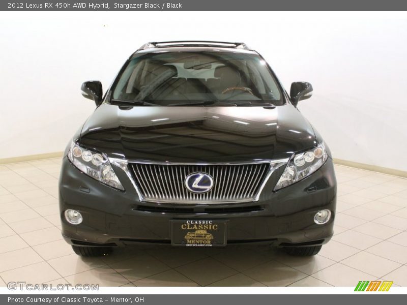 Stargazer Black / Black 2012 Lexus RX 450h AWD Hybrid