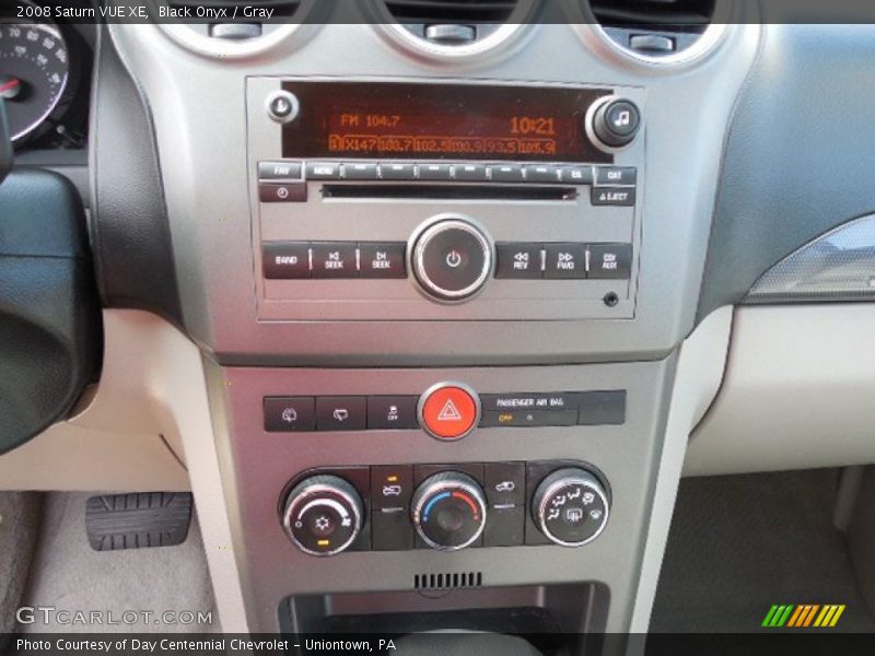 Black Onyx / Gray 2008 Saturn VUE XE