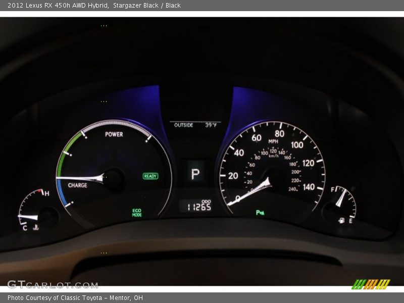 Stargazer Black / Black 2012 Lexus RX 450h AWD Hybrid