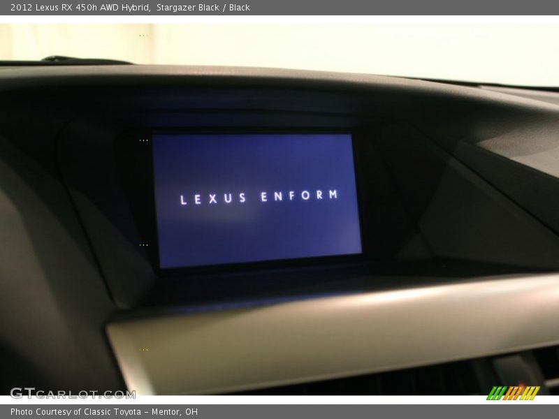 Stargazer Black / Black 2012 Lexus RX 450h AWD Hybrid