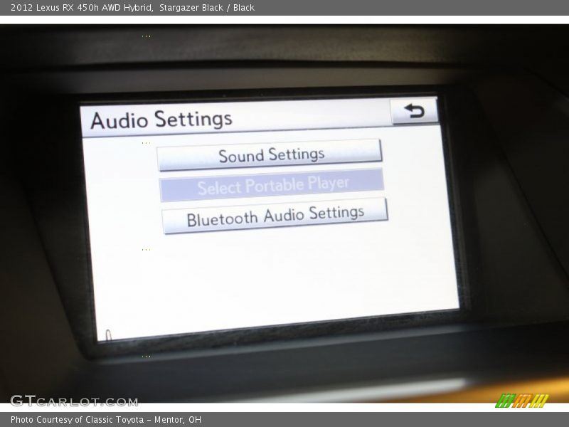 Stargazer Black / Black 2012 Lexus RX 450h AWD Hybrid