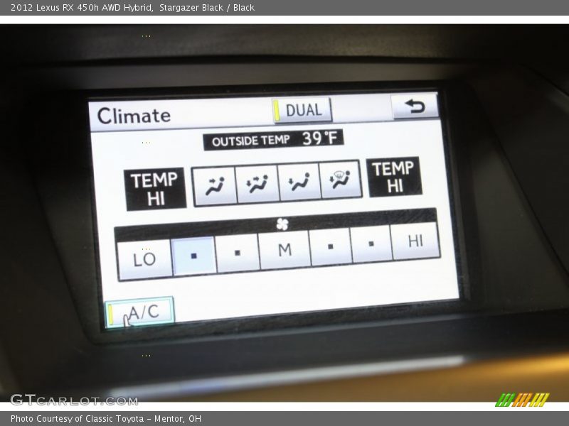 Stargazer Black / Black 2012 Lexus RX 450h AWD Hybrid