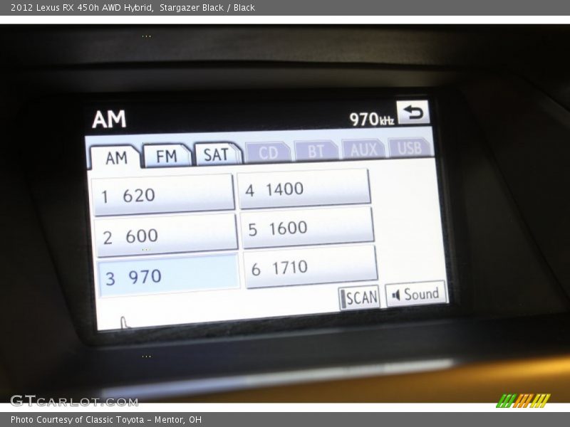 Stargazer Black / Black 2012 Lexus RX 450h AWD Hybrid