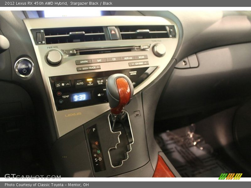 Stargazer Black / Black 2012 Lexus RX 450h AWD Hybrid