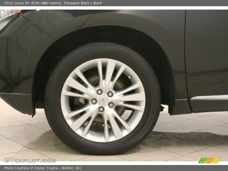 Stargazer Black / Black 2012 Lexus RX 450h AWD Hybrid