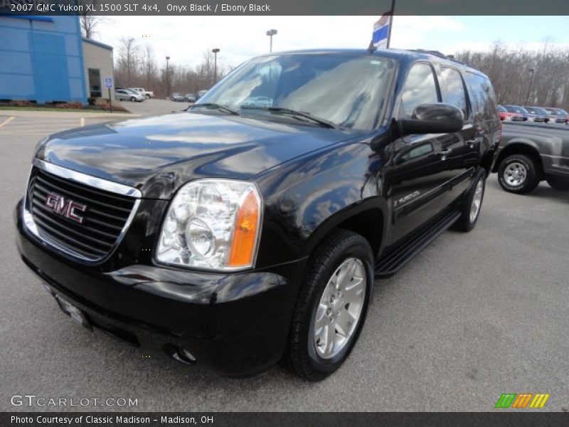 Onyx Black / Ebony Black 2007 GMC Yukon XL 1500 SLT 4x4