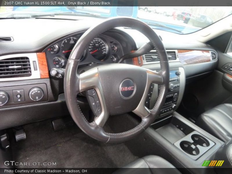 Onyx Black / Ebony Black 2007 GMC Yukon XL 1500 SLT 4x4