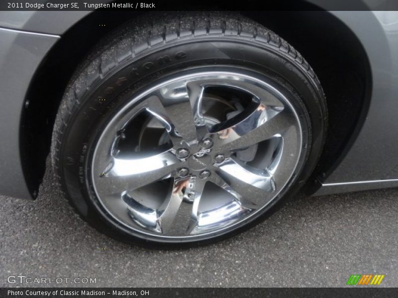 Tungsten Metallic / Black 2011 Dodge Charger SE