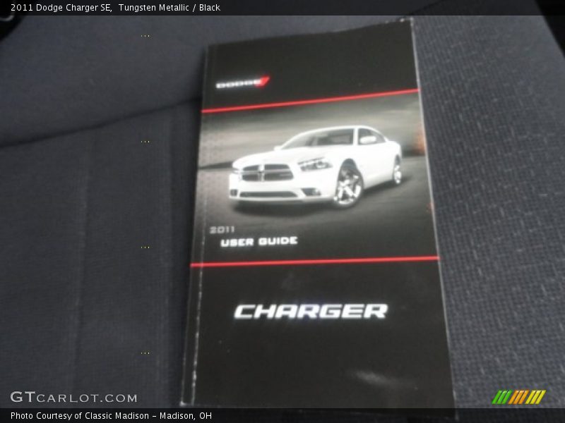 Tungsten Metallic / Black 2011 Dodge Charger SE