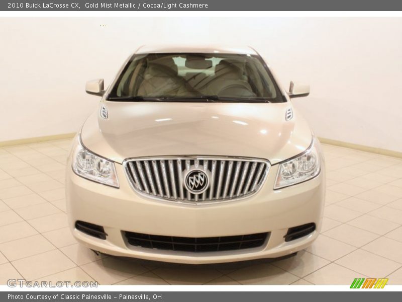Gold Mist Metallic / Cocoa/Light Cashmere 2010 Buick LaCrosse CX