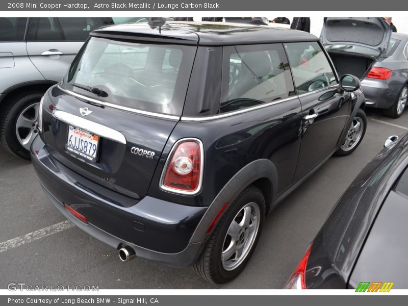 Astro Black Metallic / Lounge Carbon Black 2008 Mini Cooper Hardtop