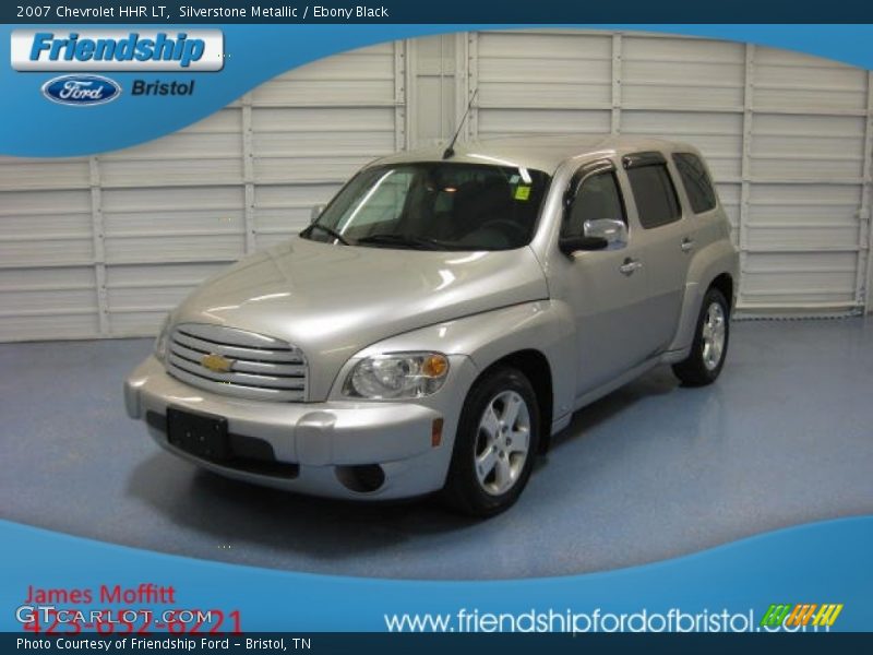 Silverstone Metallic / Ebony Black 2007 Chevrolet HHR LT