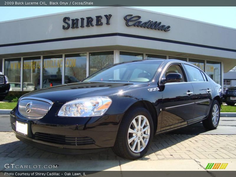 Black Onyx / Cocoa/Shale 2009 Buick Lucerne CXL