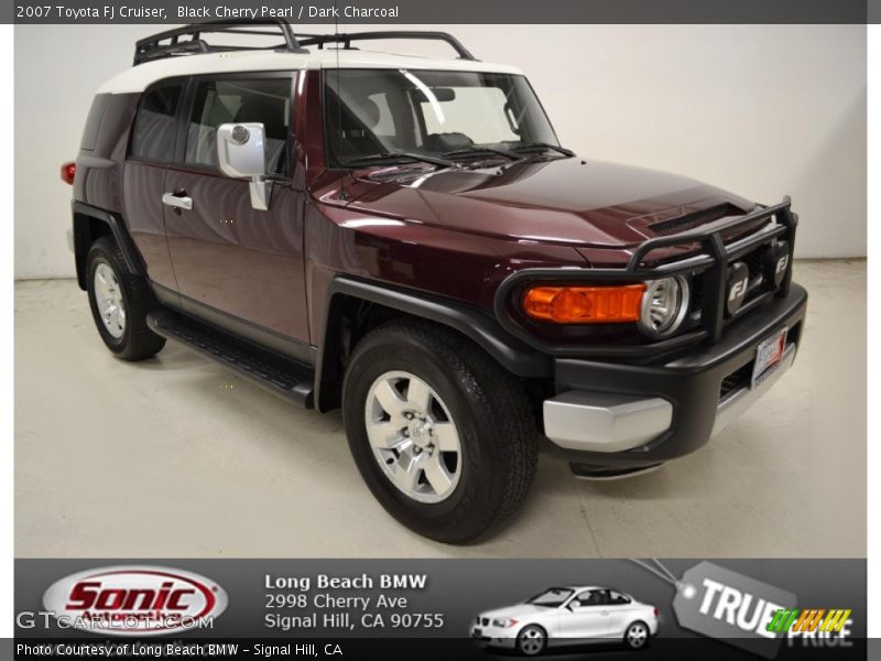 Black Cherry Pearl / Dark Charcoal 2007 Toyota FJ Cruiser