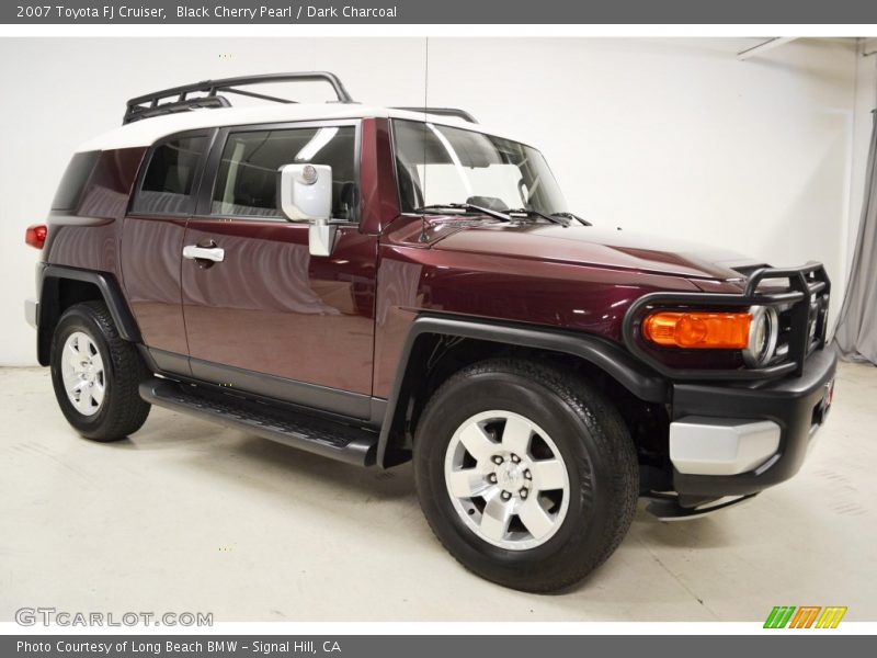 Black Cherry Pearl / Dark Charcoal 2007 Toyota FJ Cruiser