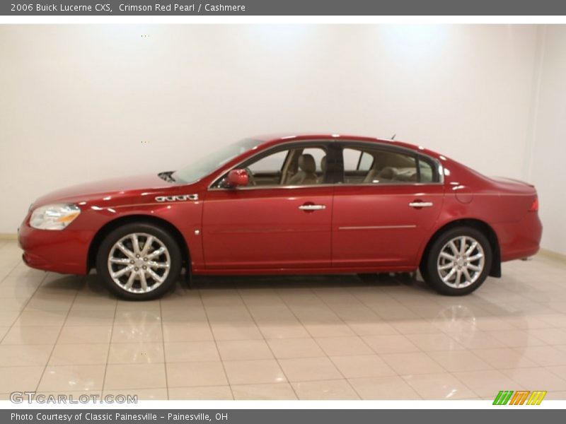 Crimson Red Pearl / Cashmere 2006 Buick Lucerne CXS