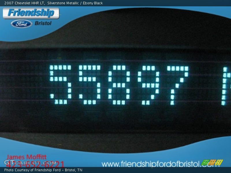 Silverstone Metallic / Ebony Black 2007 Chevrolet HHR LT