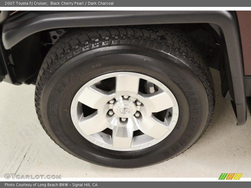 Black Cherry Pearl / Dark Charcoal 2007 Toyota FJ Cruiser