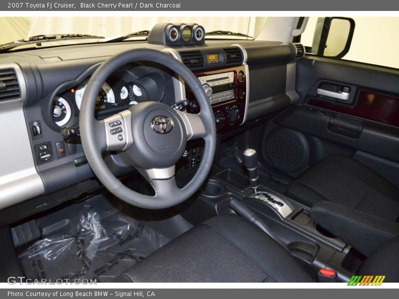 Black Cherry Pearl / Dark Charcoal 2007 Toyota FJ Cruiser