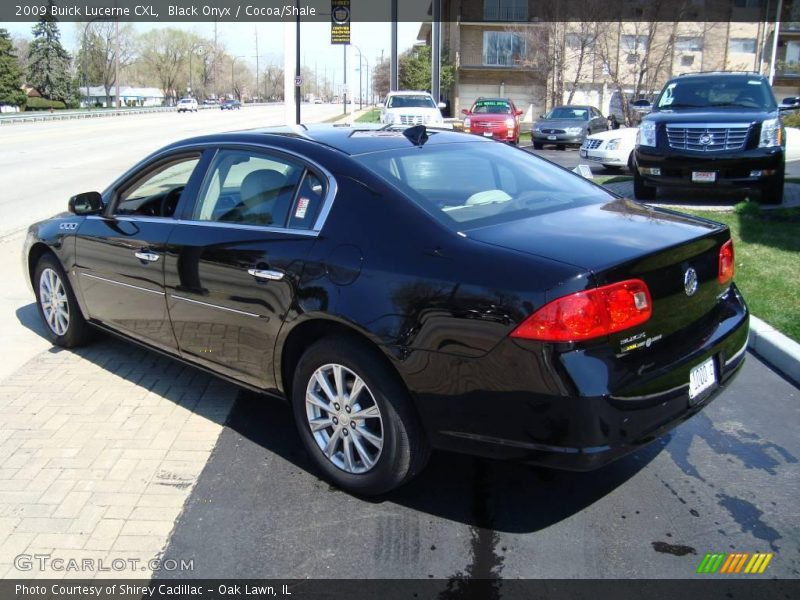 Black Onyx / Cocoa/Shale 2009 Buick Lucerne CXL