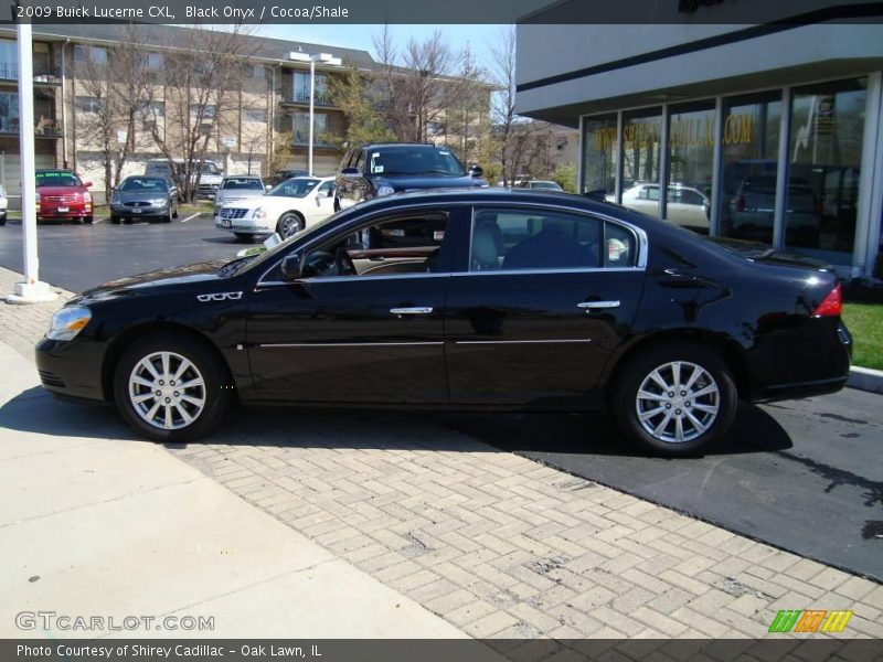 Black Onyx / Cocoa/Shale 2009 Buick Lucerne CXL