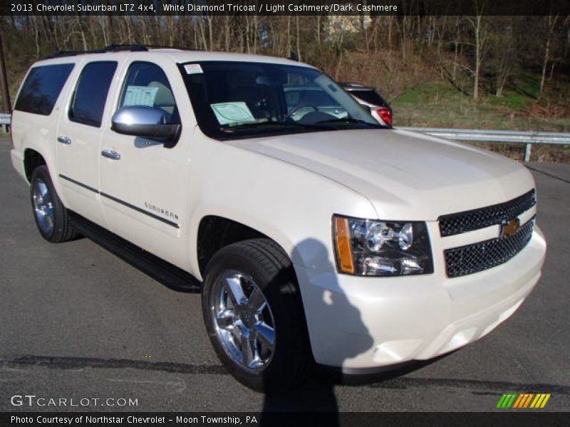 Front 3/4 View of 2013 Suburban LTZ 4x4