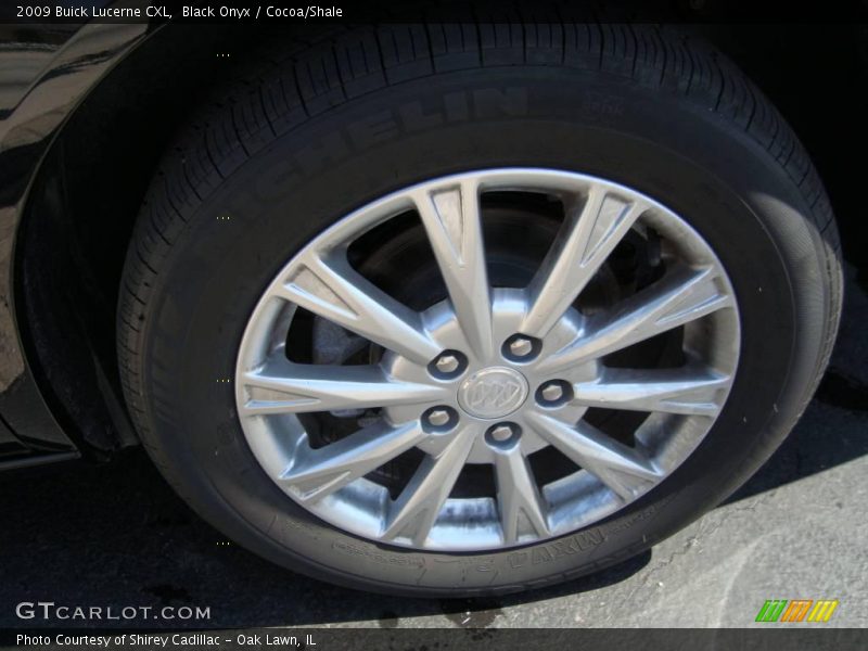 Black Onyx / Cocoa/Shale 2009 Buick Lucerne CXL