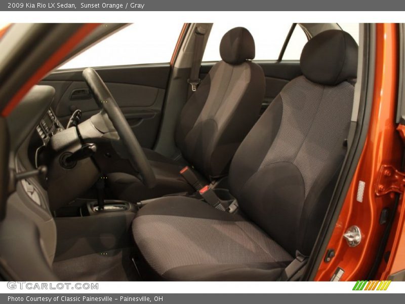 Front Seat of 2009 Rio LX Sedan