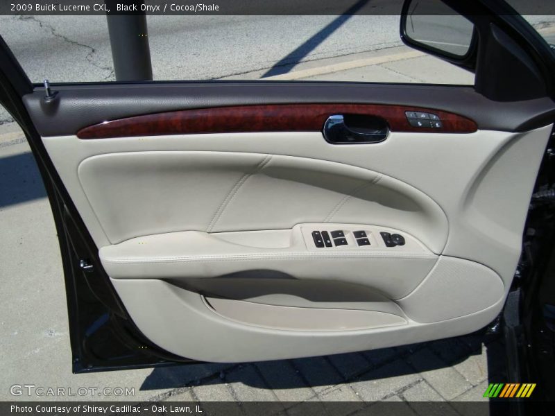 Black Onyx / Cocoa/Shale 2009 Buick Lucerne CXL