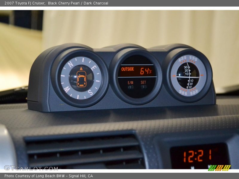 Black Cherry Pearl / Dark Charcoal 2007 Toyota FJ Cruiser