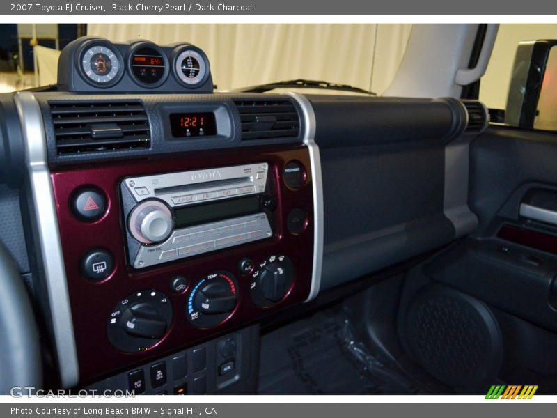 Black Cherry Pearl / Dark Charcoal 2007 Toyota FJ Cruiser