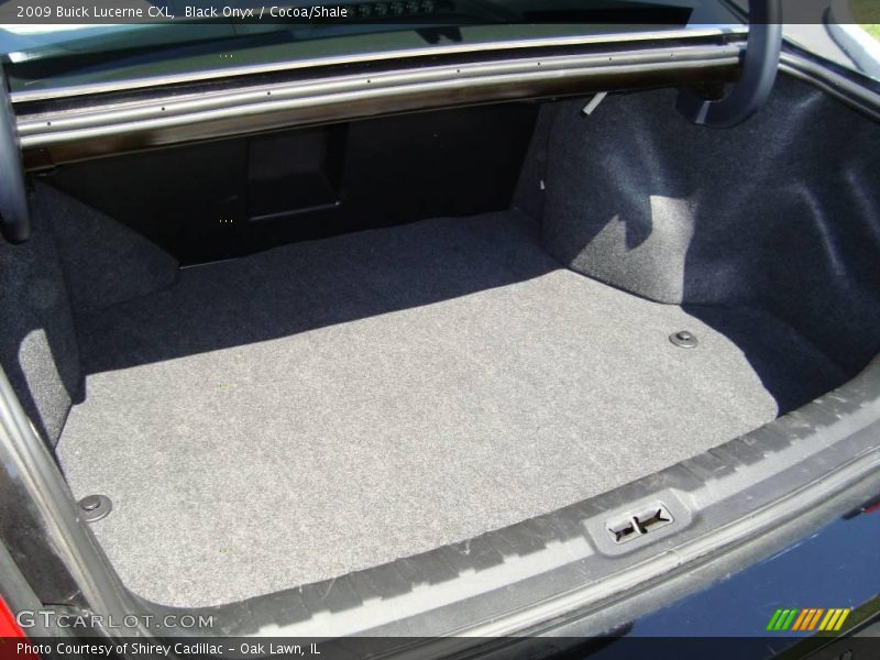 Black Onyx / Cocoa/Shale 2009 Buick Lucerne CXL