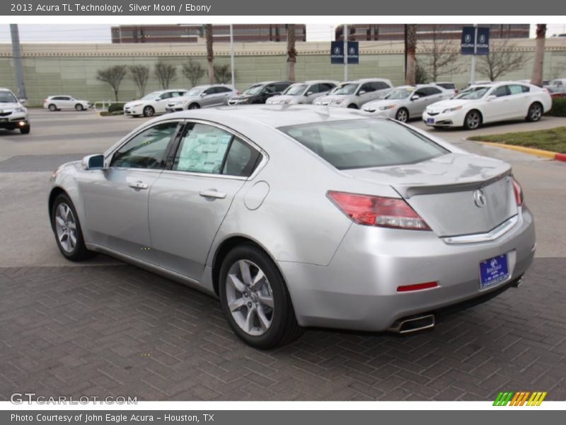 Silver Moon / Ebony 2013 Acura TL Technology