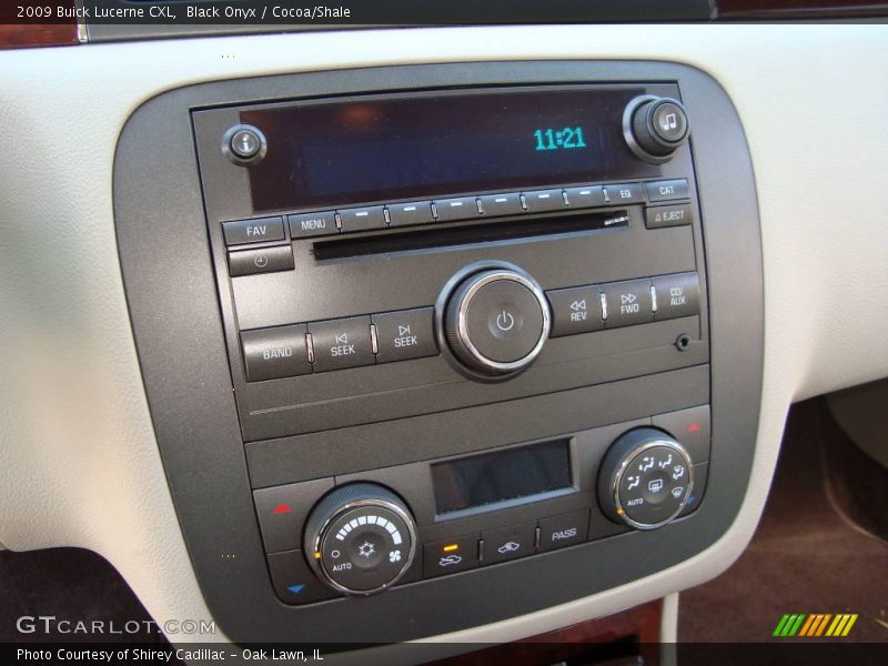 Black Onyx / Cocoa/Shale 2009 Buick Lucerne CXL