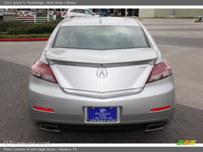 Silver Moon / Ebony 2013 Acura TL Technology