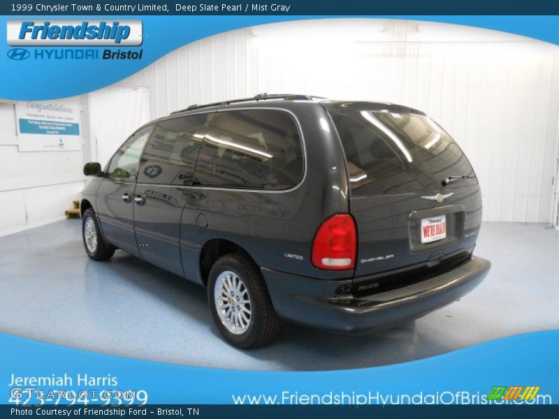 Deep Slate Pearl / Mist Gray 1999 Chrysler Town & Country Limited