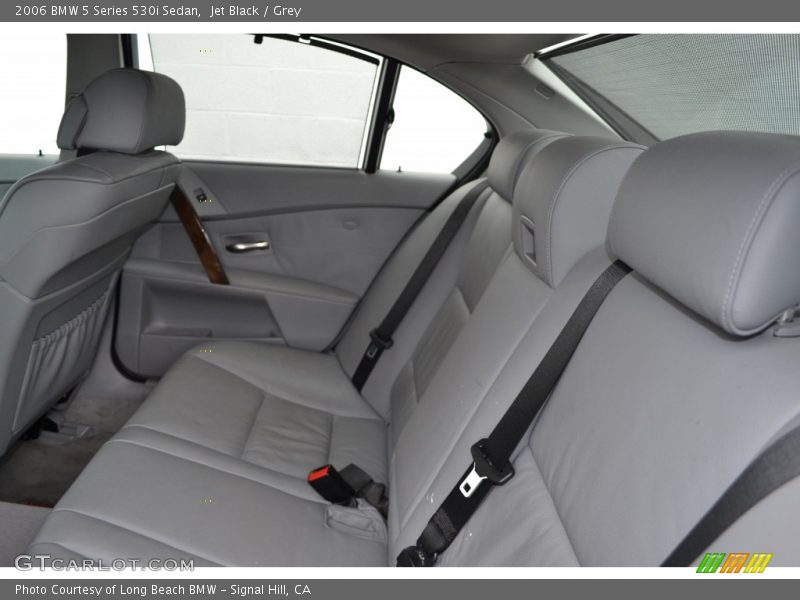 Jet Black / Grey 2006 BMW 5 Series 530i Sedan