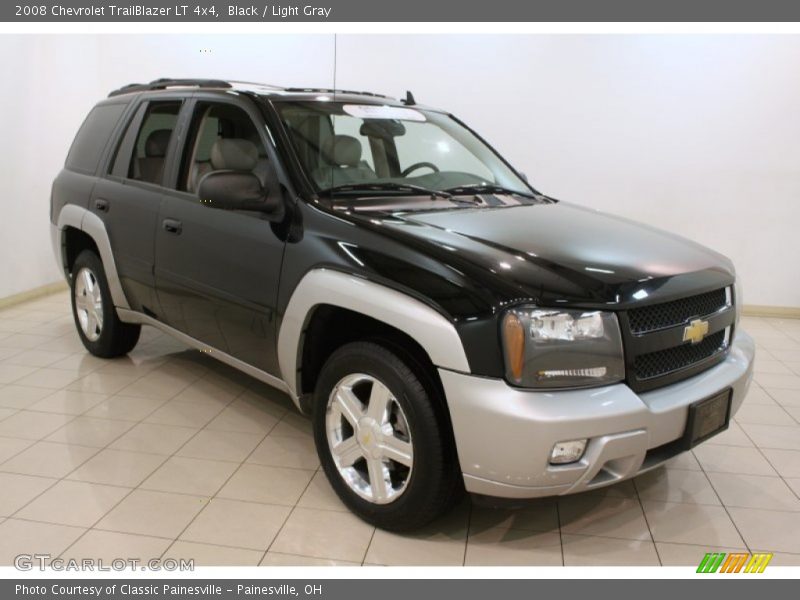 Black / Light Gray 2008 Chevrolet TrailBlazer LT 4x4