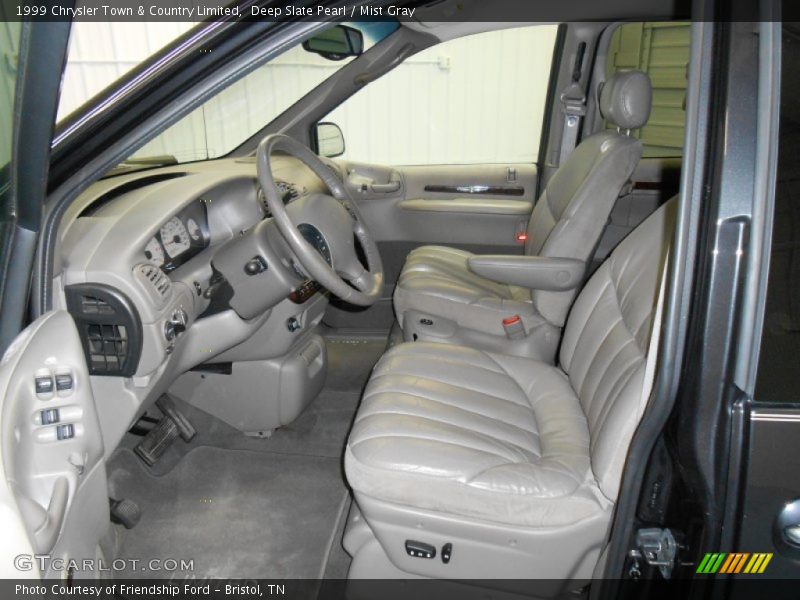  1999 Town & Country Limited Mist Gray Interior