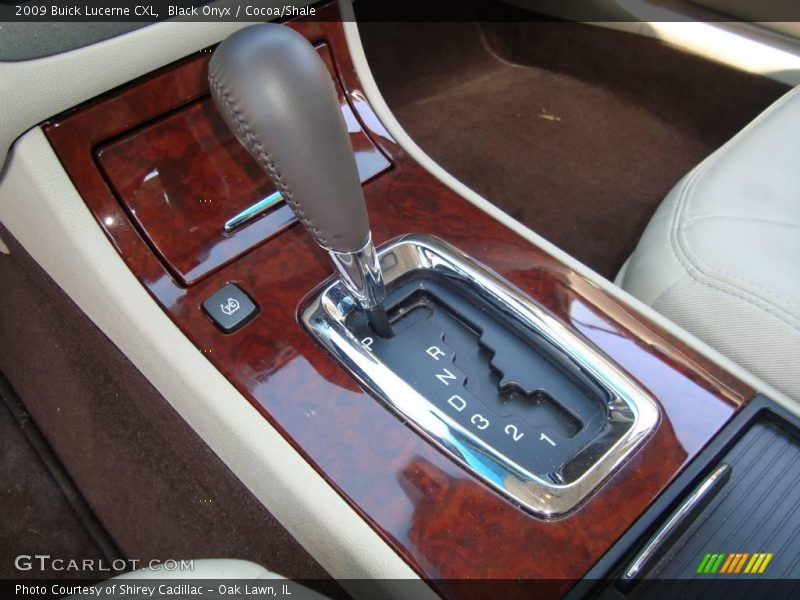 Black Onyx / Cocoa/Shale 2009 Buick Lucerne CXL