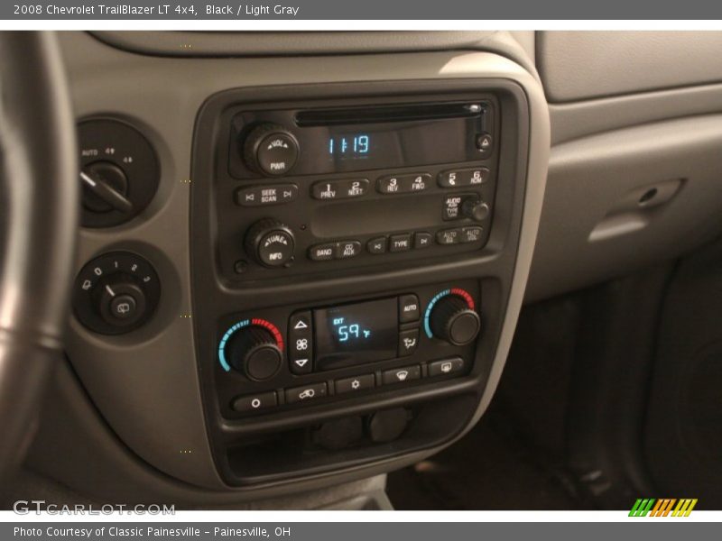 Black / Light Gray 2008 Chevrolet TrailBlazer LT 4x4