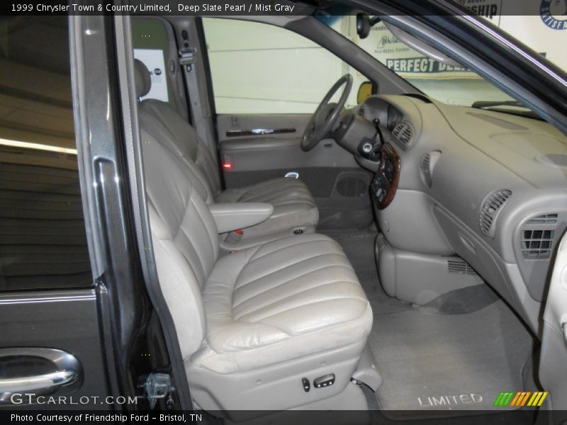 Deep Slate Pearl / Mist Gray 1999 Chrysler Town & Country Limited