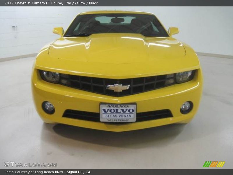 Rally Yellow / Black 2012 Chevrolet Camaro LT Coupe